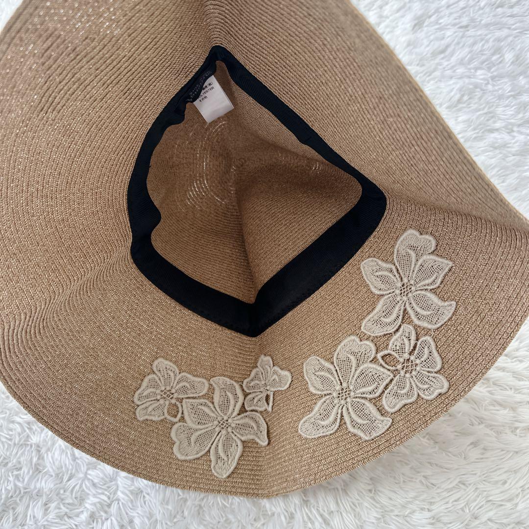 【極美品】Athena New York Amanda ハット　花柄