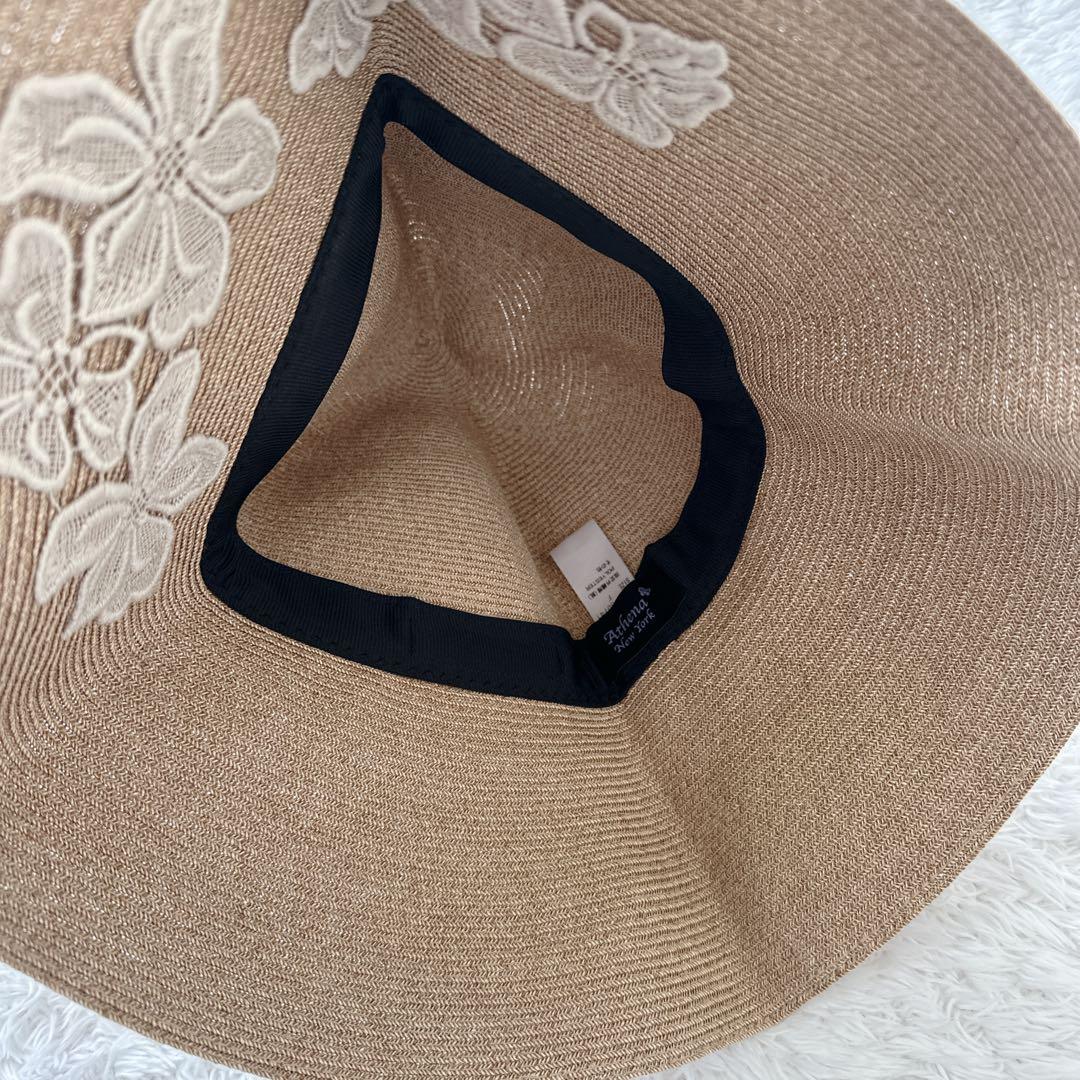 【極美品】Athena New York Amanda ハット　花柄