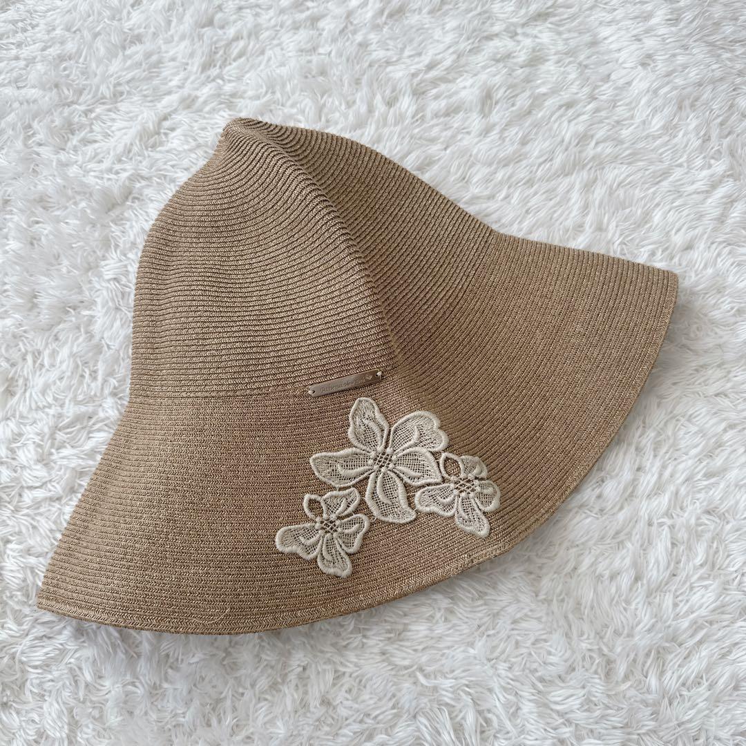 【極美品】Athena New York Amanda ハット　花柄