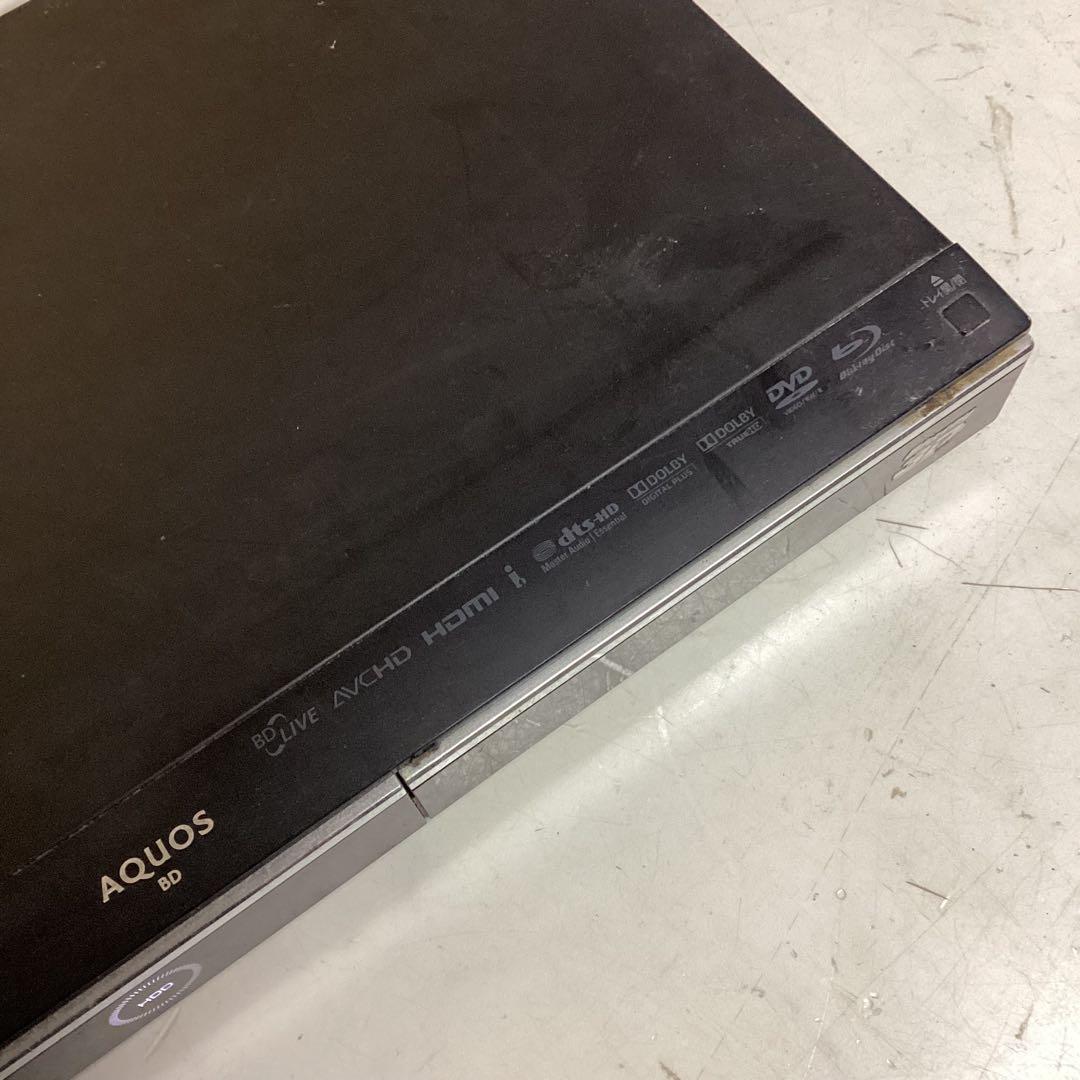 SHARP AQUOS BD-HDW80 ブルーレイディスクレコーダー（K57