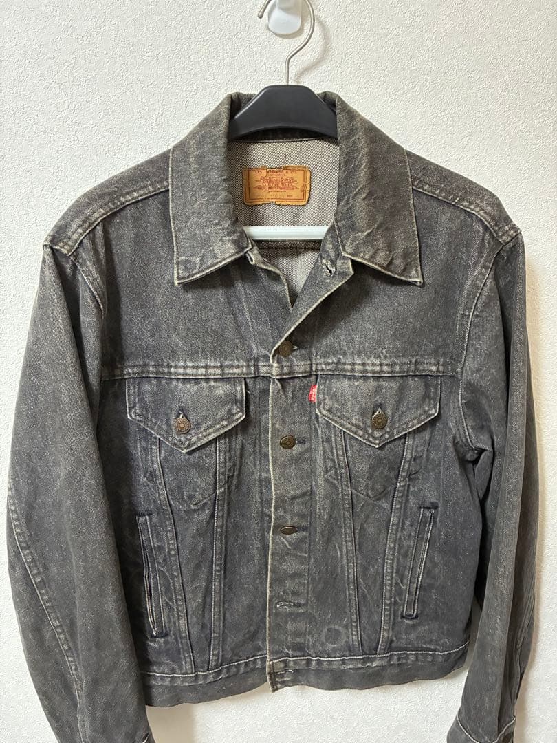 リーバイス 70506 0259 トラッカージャケット ブラック USA製