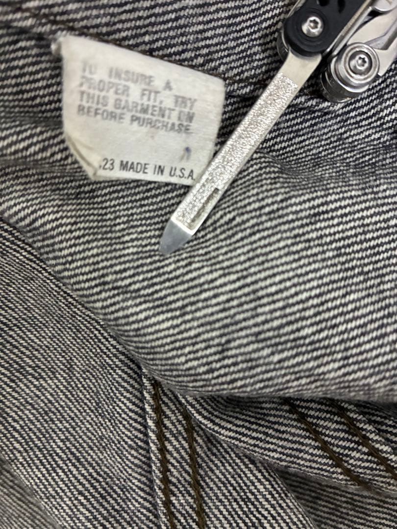 リーバイス 70506 0259 トラッカージャケット ブラック USA製