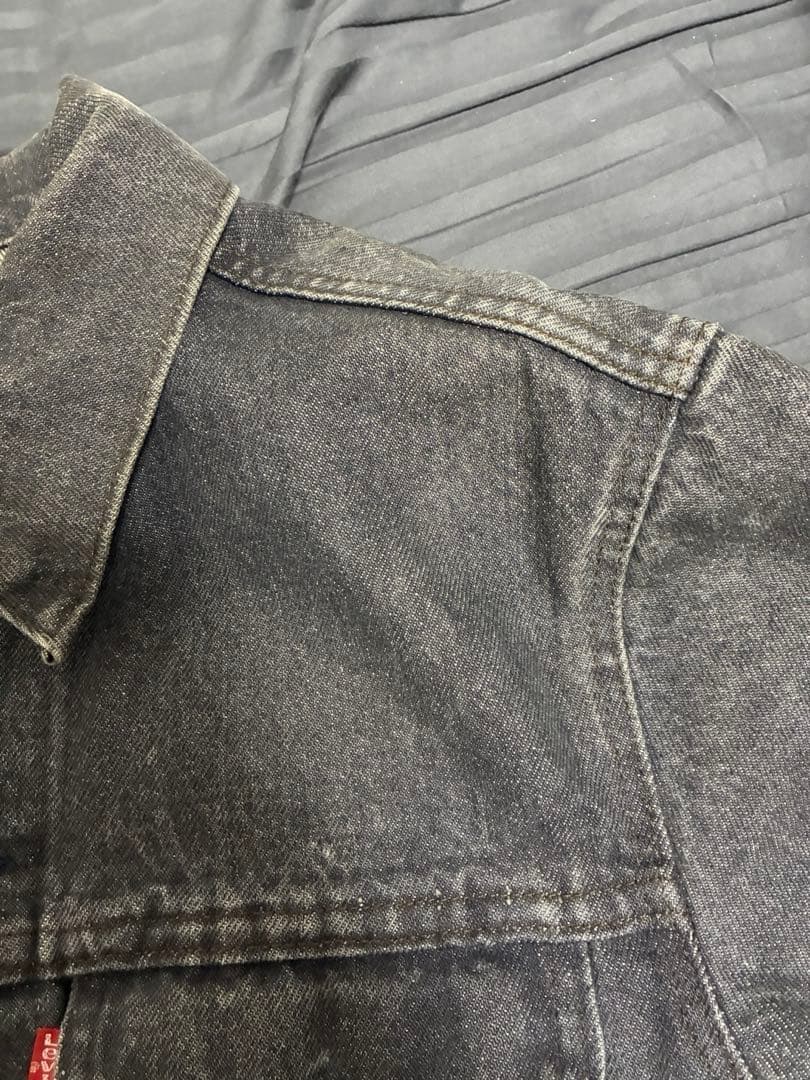 リーバイス 70506 0259 トラッカージャケット ブラック USA製