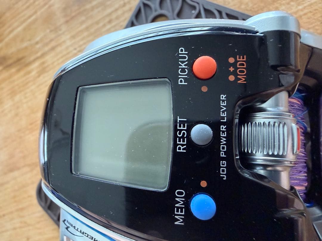 5時間使用の超美品　SEABORG 300MJ-Ｌ　電動リール シルバー/ブルー