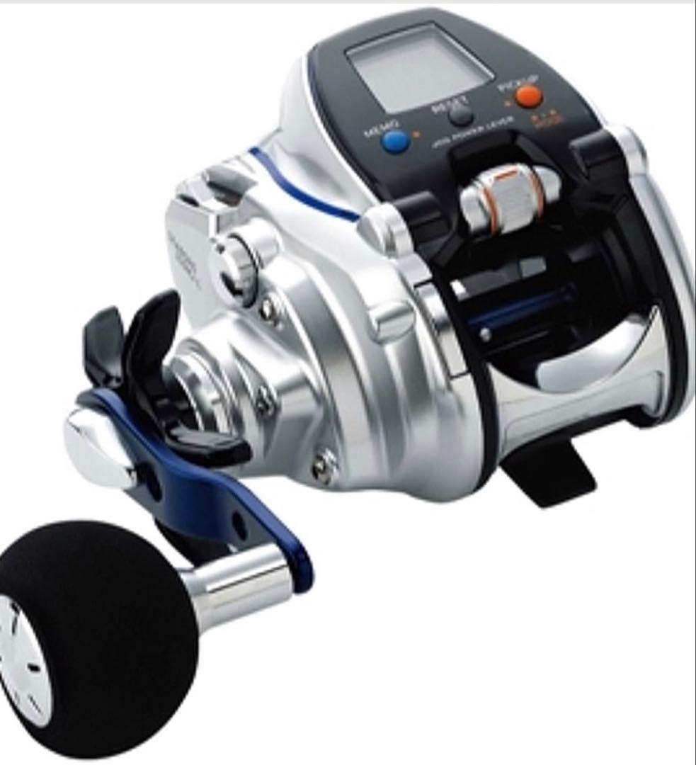 5時間使用の超美品　SEABORG 300MJ-Ｌ　電動リール シルバー/ブルー