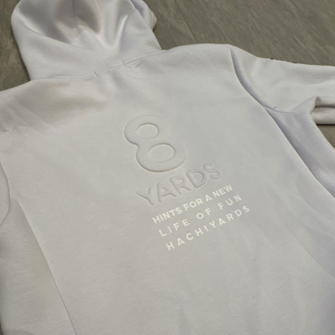 ✨8yards LaidBack Hoodie 3GWhite✨