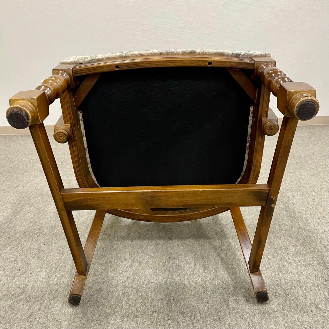 【カリモク】\"コロニアル\"CC3400 肘付食堂椅子 No.2