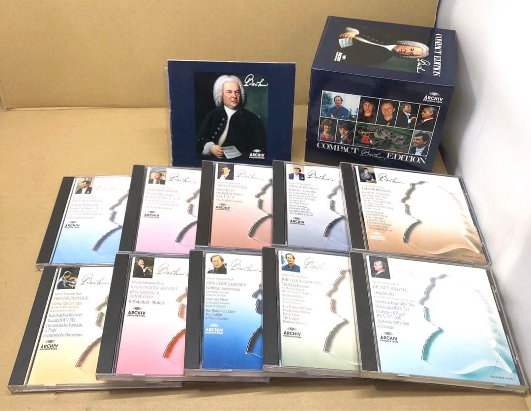 ザ・イングリッシュ・コンサート／バッハ・コンパクト・エディション　ＣＤ10枚組