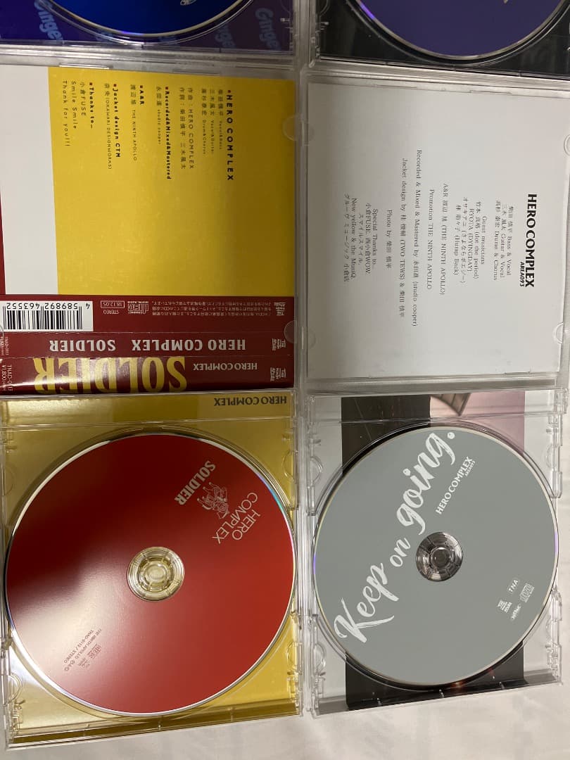 ※値下げ中　HERO COMPLEX CD 6枚セット