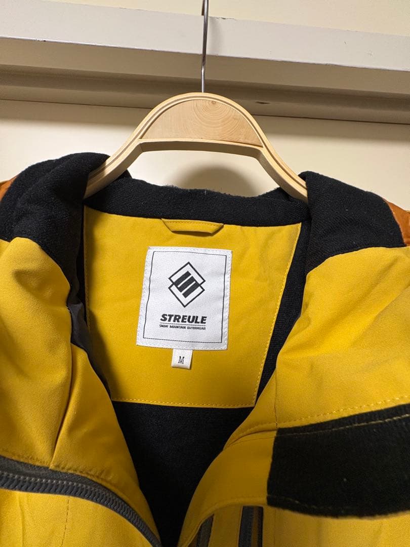 【値下げ】STREULE スノーボード・スキージャケット Mサイズ イエロー