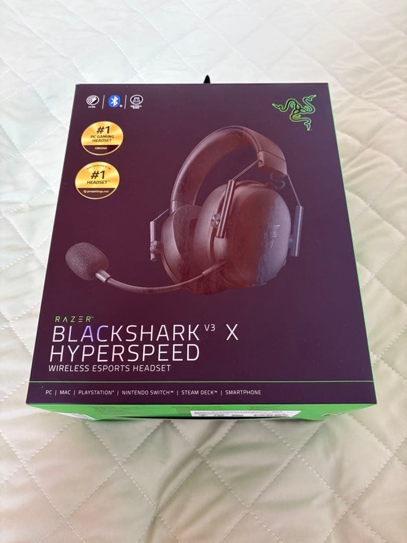 ほぼ未使用　RAZER BLACKSHARK V3 ワイヤレスヘッドセット