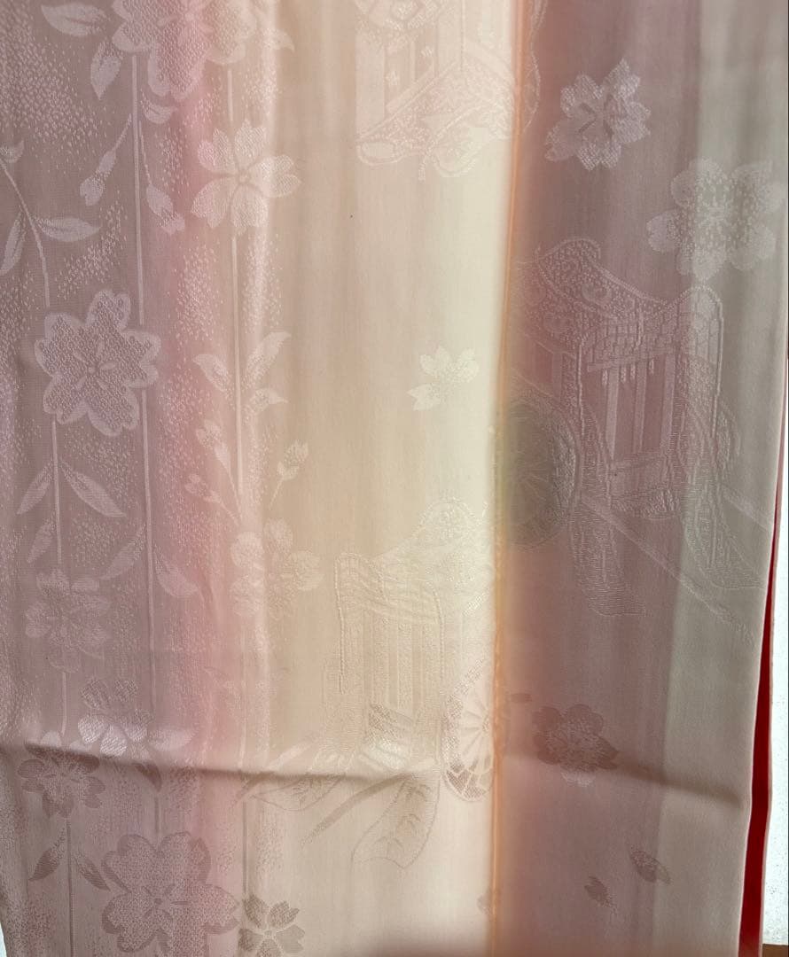 振袖フルセット　早い者勝ち！大特価！　宝尽くし柄　正絹　中古　成人式　フォーマル