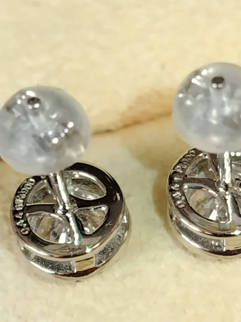 専用PT 900ダイヤモンドピアス