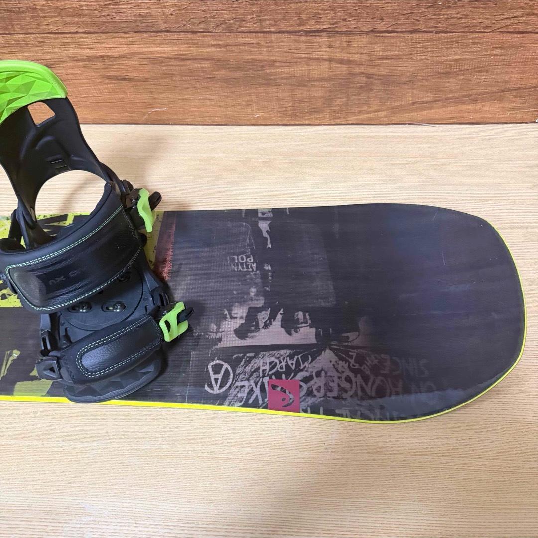 HEAD　COURSE メンズスノーボード　ハイブリッドキャンバー　156cm