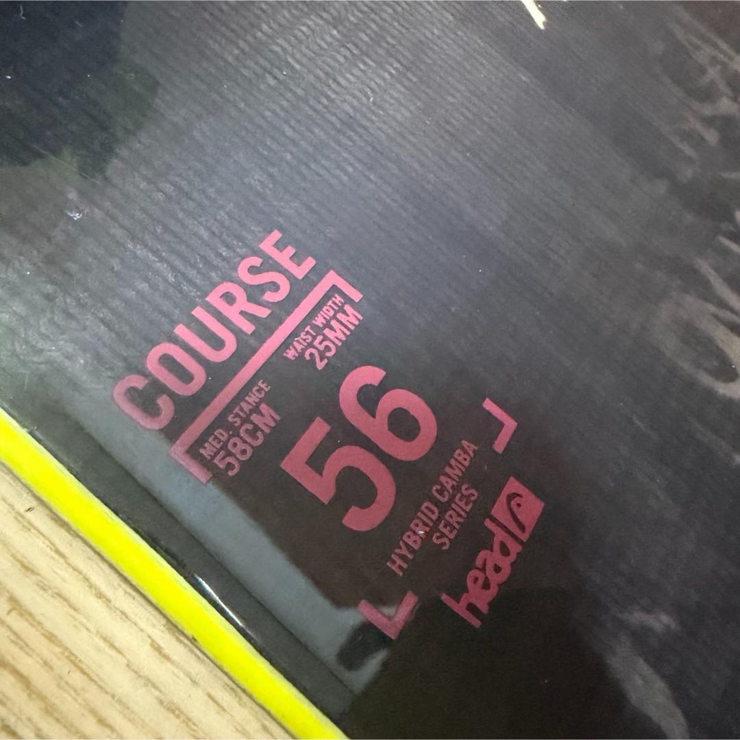 HEAD　COURSE メンズスノーボード　ハイブリッドキャンバー　156cm