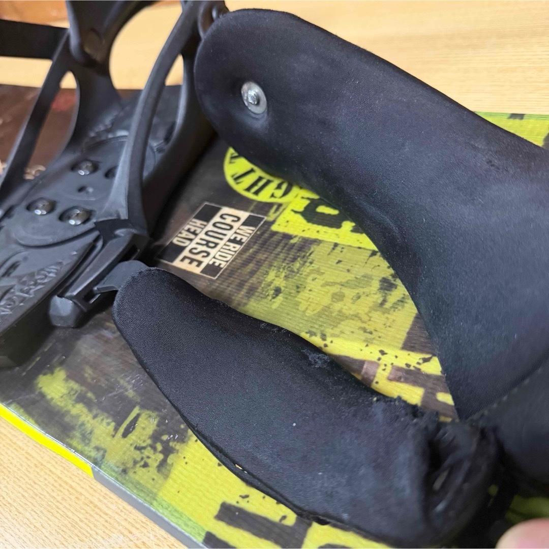 HEAD　COURSE メンズスノーボード　ハイブリッドキャンバー　156cm