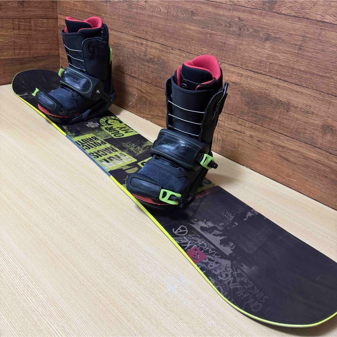 HEAD　COURSE メンズスノーボード　ハイブリッドキャンバー　156cm