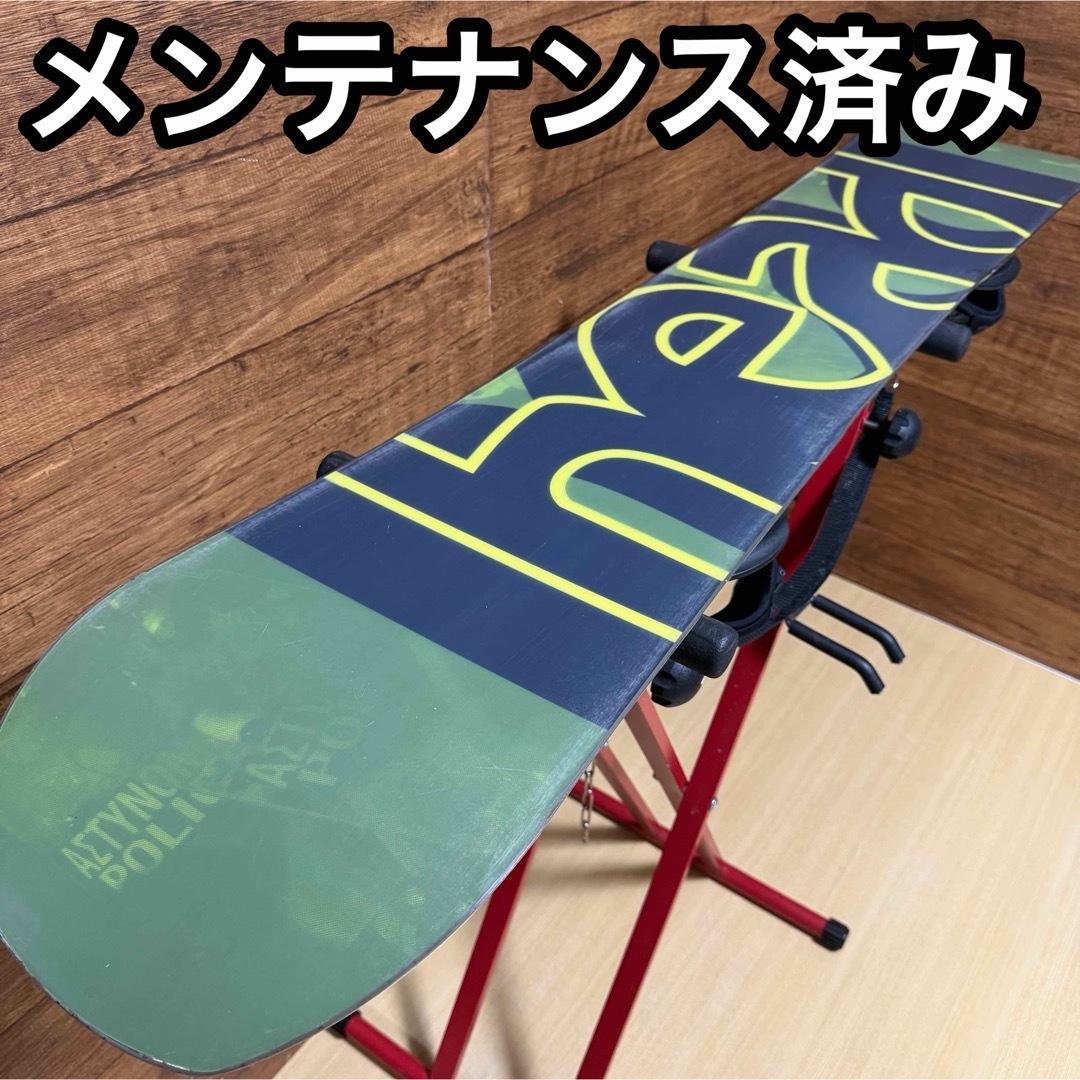 HEAD　COURSE メンズスノーボード　ハイブリッドキャンバー　156cm