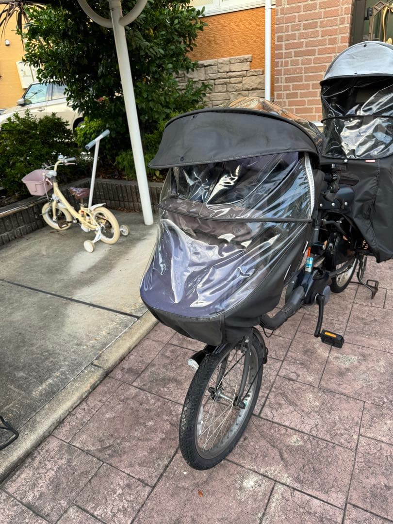 【対面渡し】子供乗せ3人乗り電動アシスト自転車2022年購入