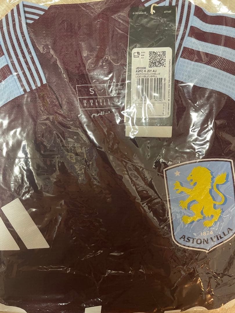 【正規品】【新品タグ付】アストンヴィラ 24/25オーセンティック インポートS
