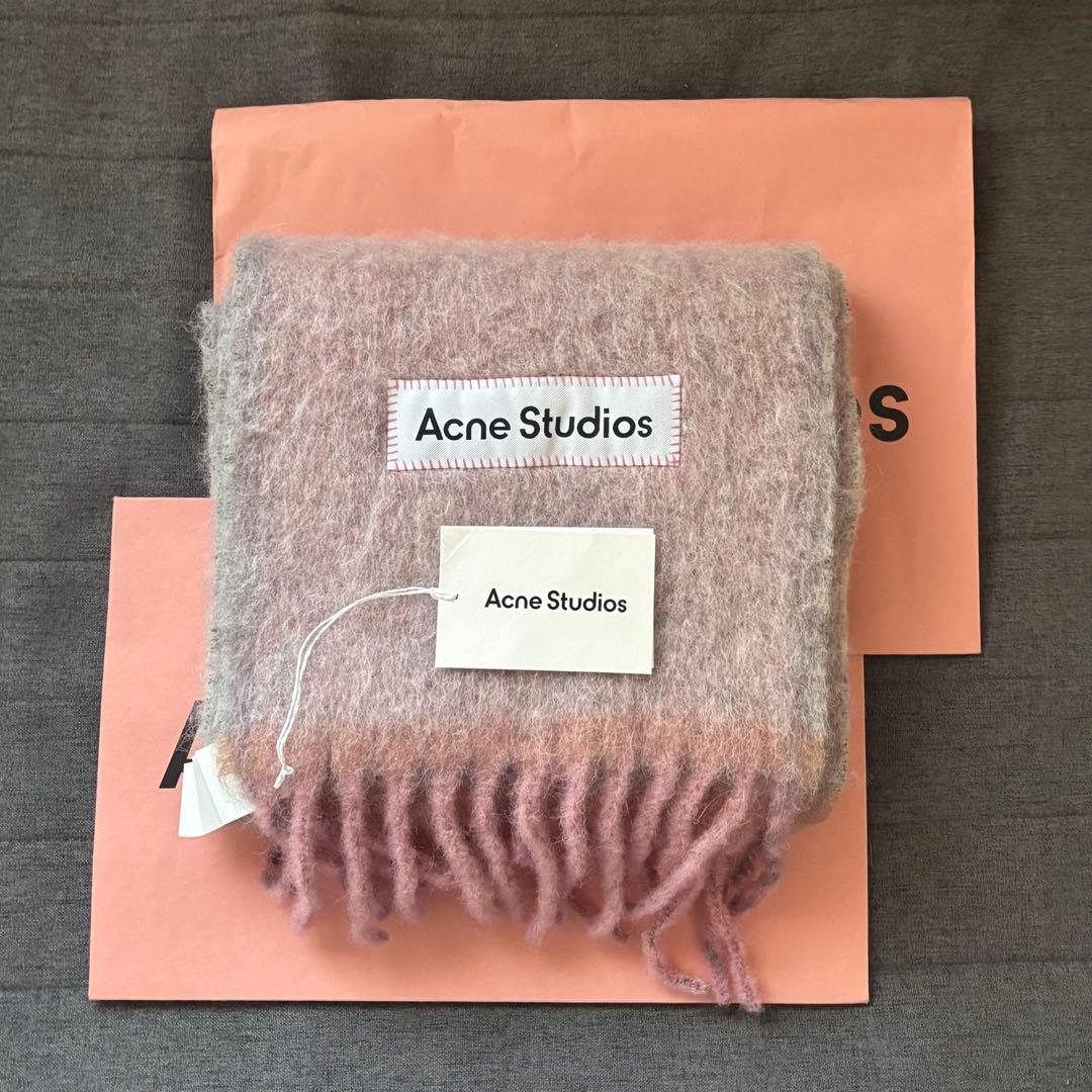 coco Acne Studios ウールモヘアスカーフ