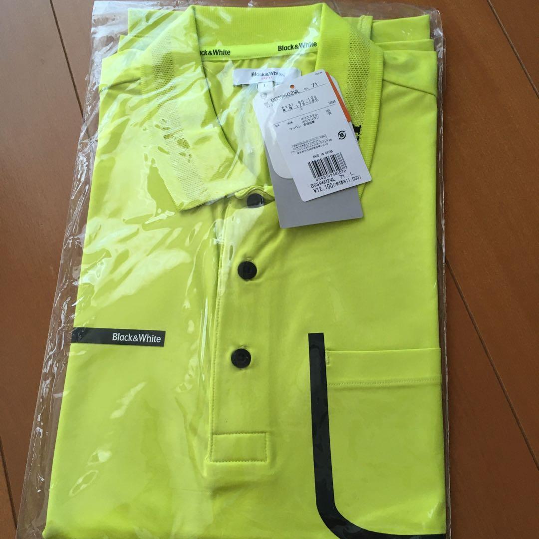 ブラックアンドホワイト　ゴルフポロシャツ　半袖ポロシャツ　4枚セット