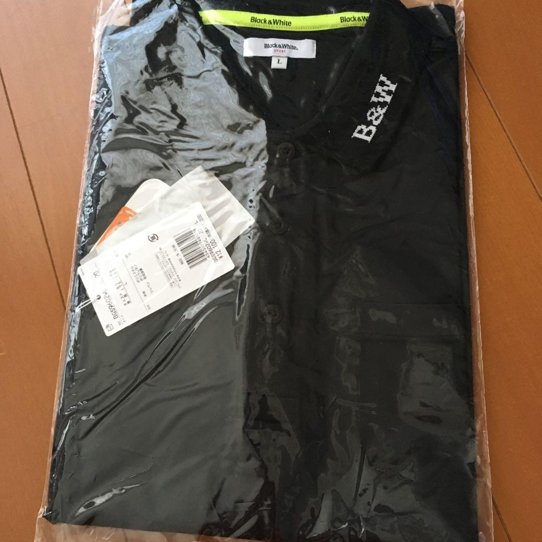 ブラックアンドホワイト　ゴルフポロシャツ　半袖ポロシャツ　4枚セット