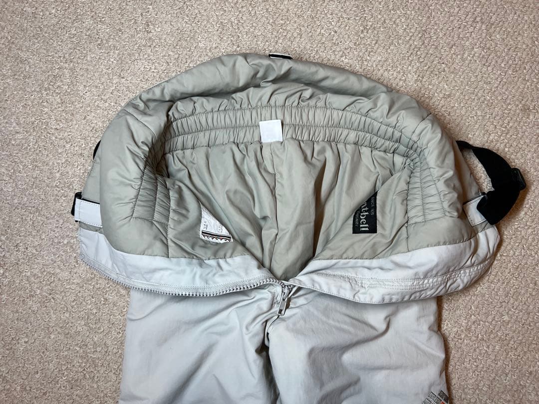 【美品】mont-bell（モンベル）子ども用 スノーウェア 120cm 赤