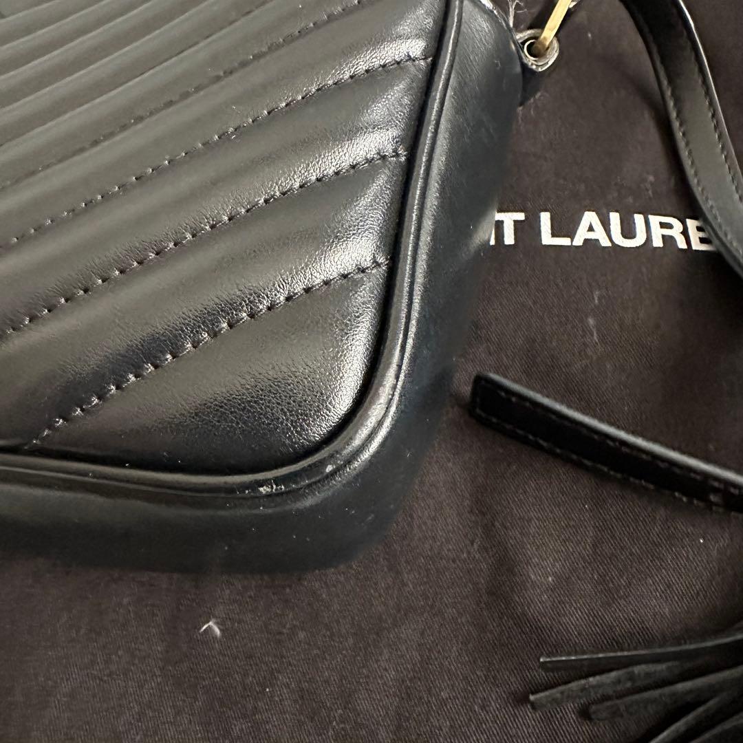 SAINT LAURENT ショルダーバッグ カメラバッグ 黒 YSL