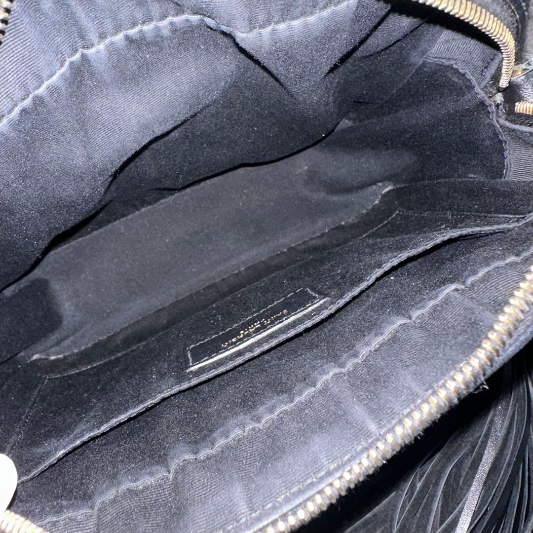 SAINT LAURENT ショルダーバッグ カメラバッグ 黒 YSL