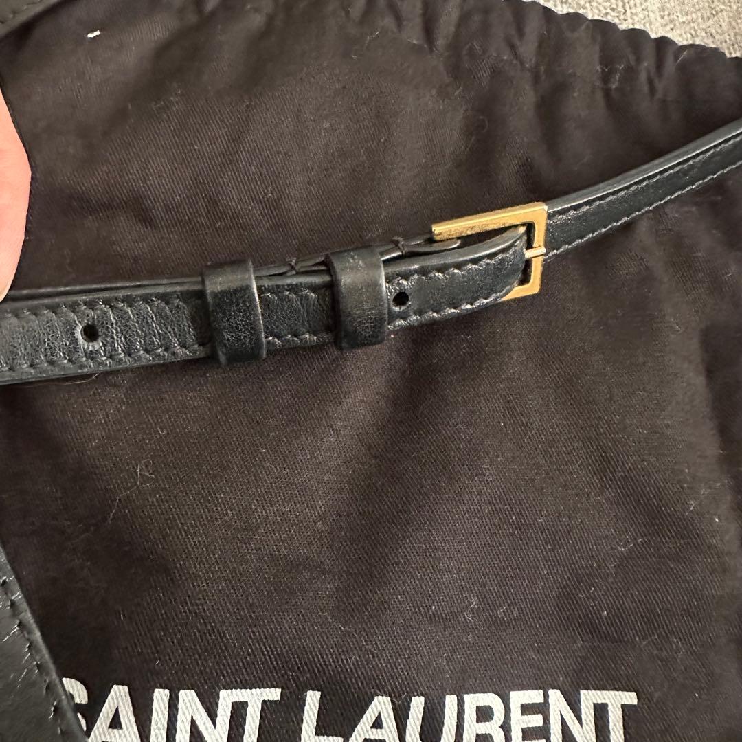 SAINT LAURENT ショルダーバッグ カメラバッグ 黒 YSL