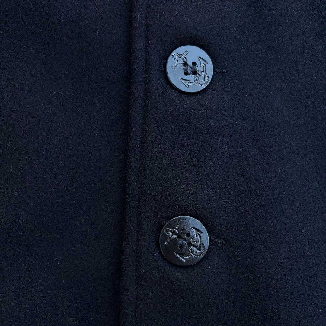 Schott Pコート ネイビー USA製