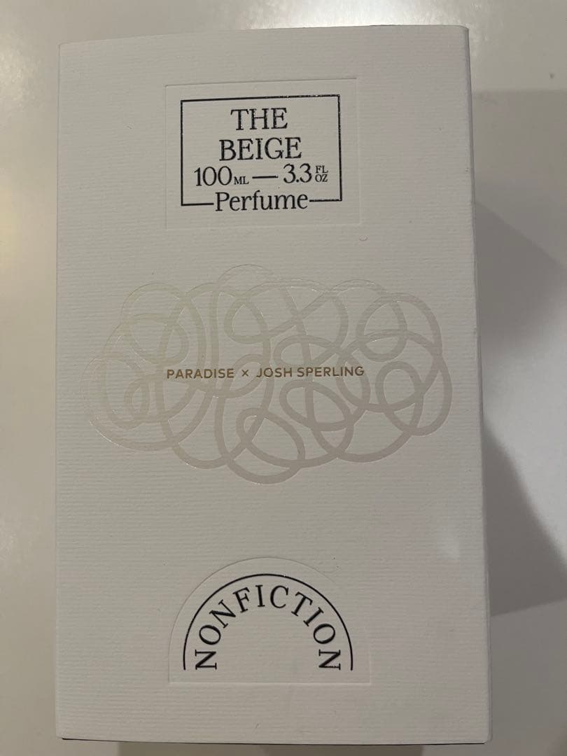 限定商品NONFICTION THE BEIGE 100ml ユニセックス香水