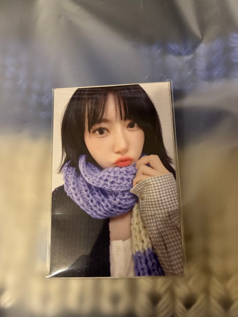 クロシェ マフラー トレカ付きです