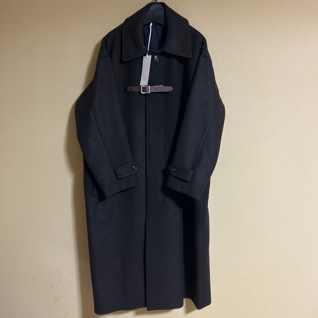 ジャケット・アウター YOKE 25FW Melton Big Balmaccan Coat