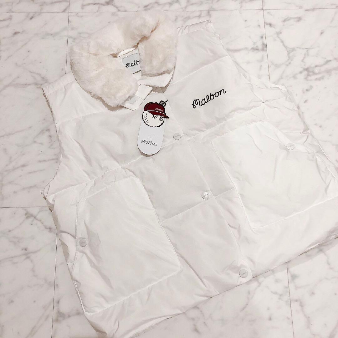 新品未使用 ゴルフ malbon マルボン レディース ダウン ジャケット