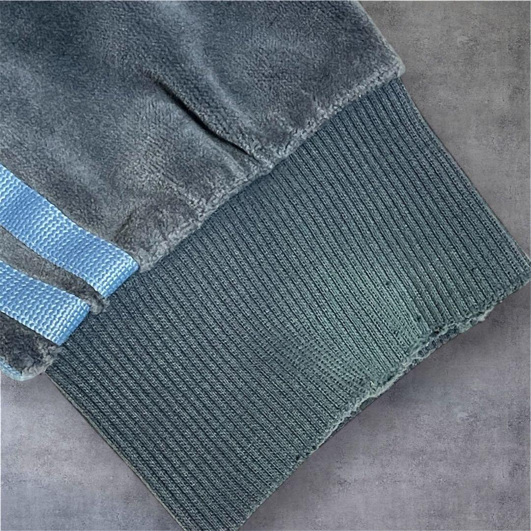 希少‼️adidas ベロアジャージ セットアップ 国旗タグ 上下 L