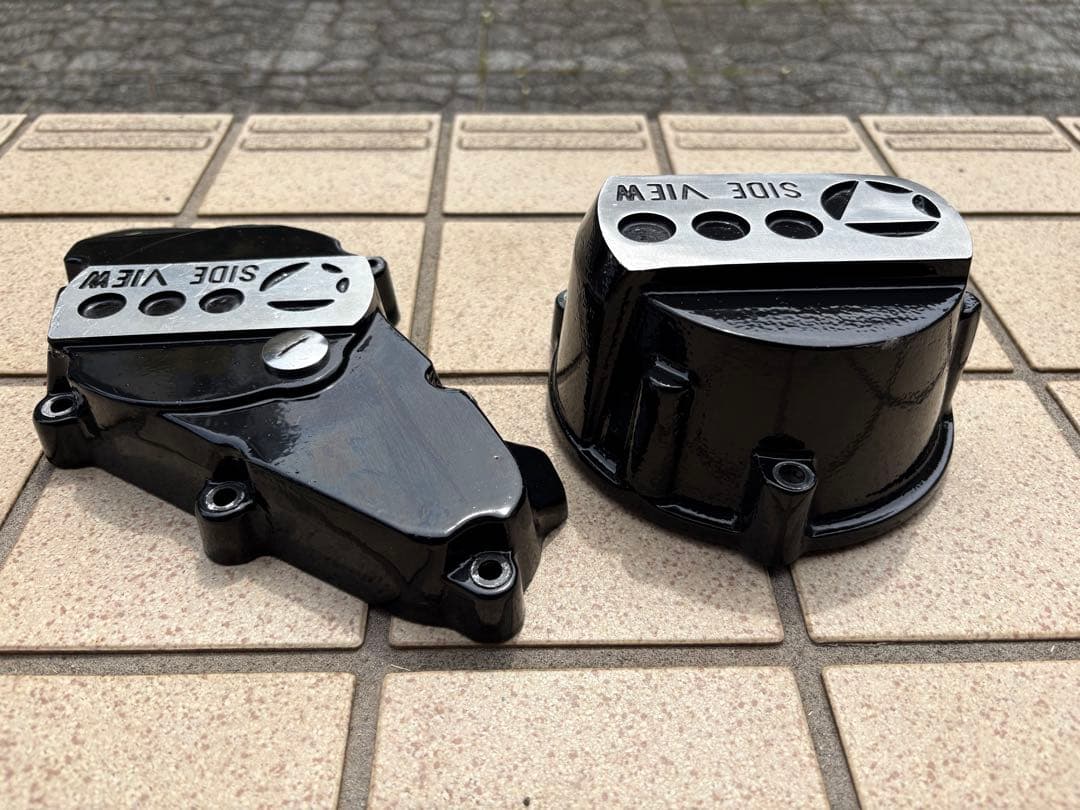 CBX400F BEET SIDEVIEW ジェネレーター　スターター　カバー