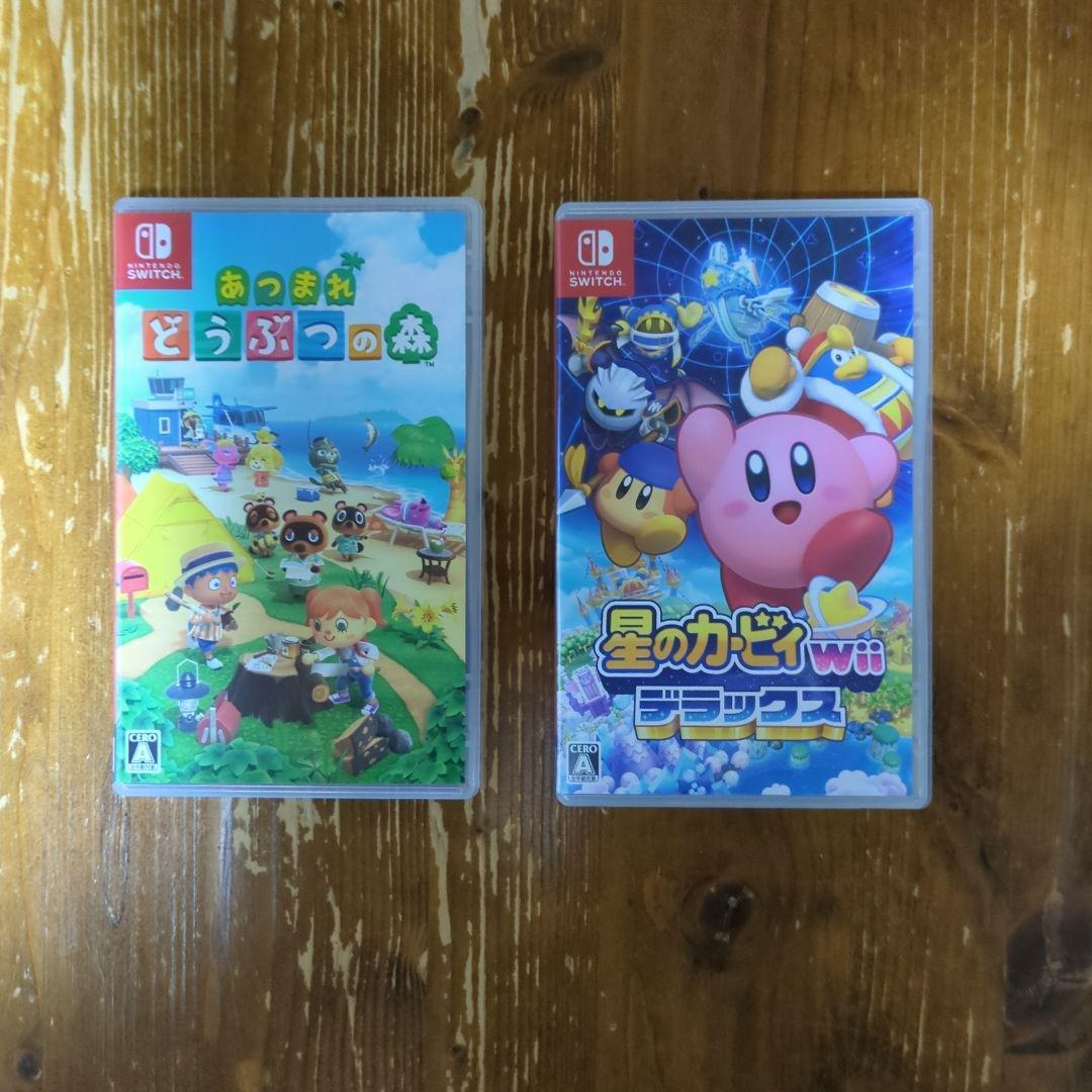 あつまれ どうぶつの森 & 星のカービィ Wii セット