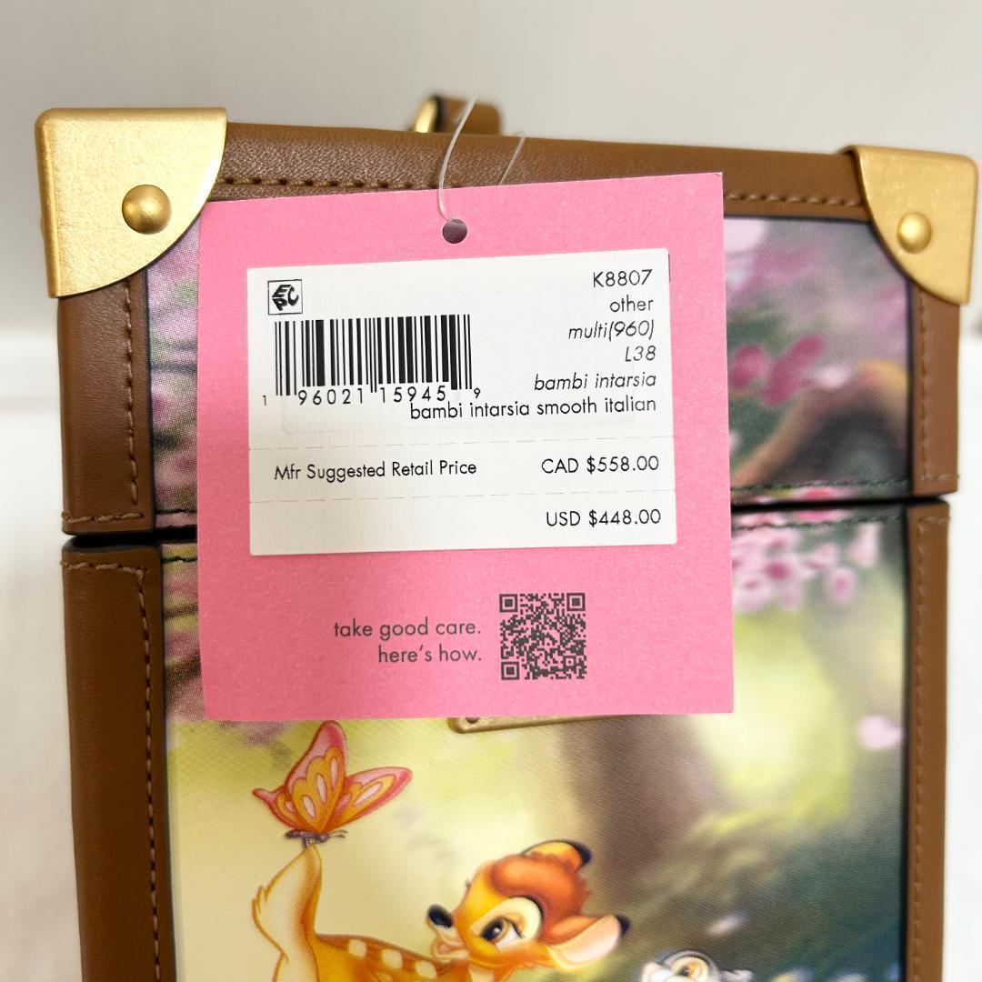 kate spade 新品未開封 ディズニーコラボ バンビ クラッチバッグ