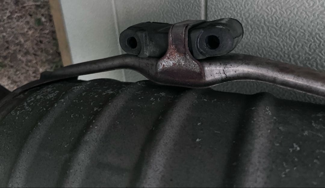 スターレットEP91 グランツッアV 純正マフラーリアピース