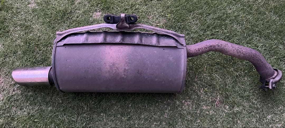 スターレットEP91 グランツッアV 純正マフラーリアピース