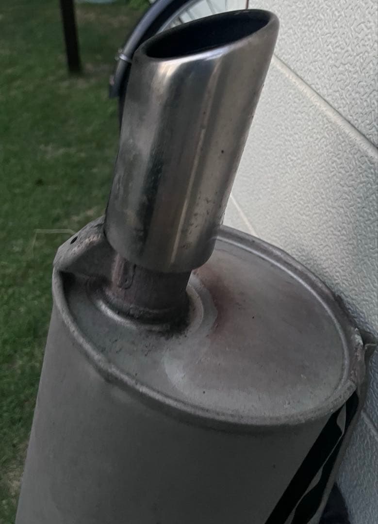 スターレットEP91 グランツッアV 純正マフラーリアピース