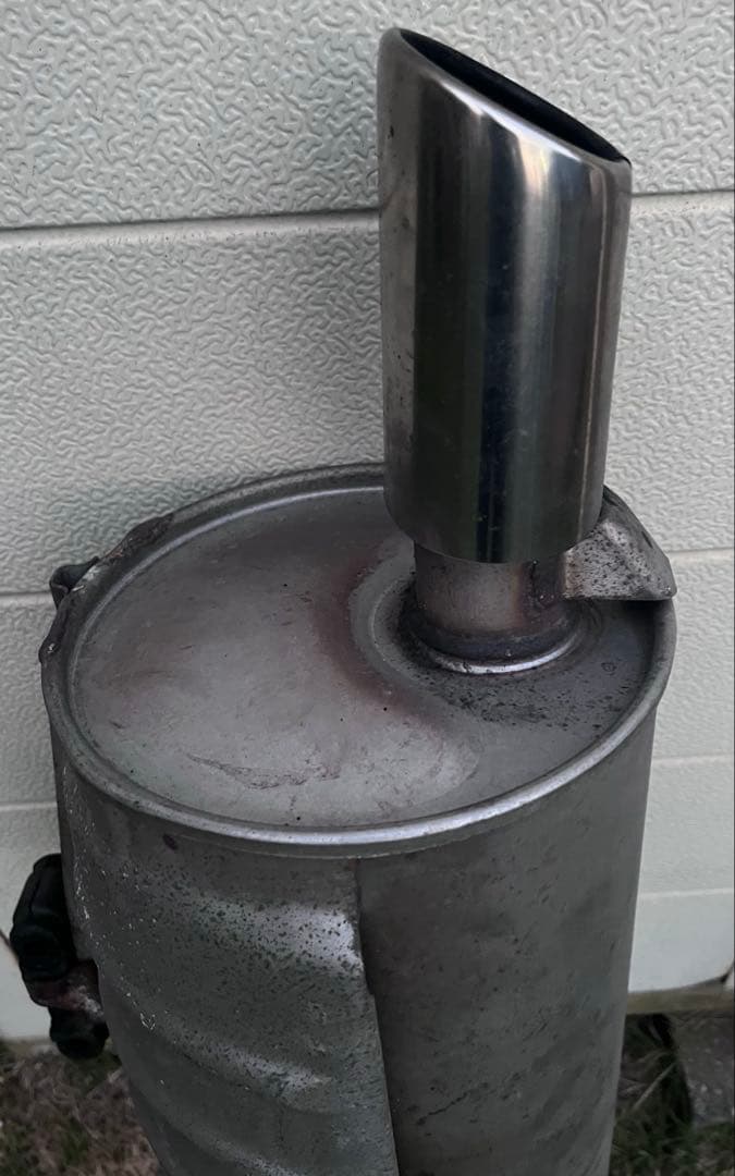 スターレットEP91 グランツッアV 純正マフラーリアピース