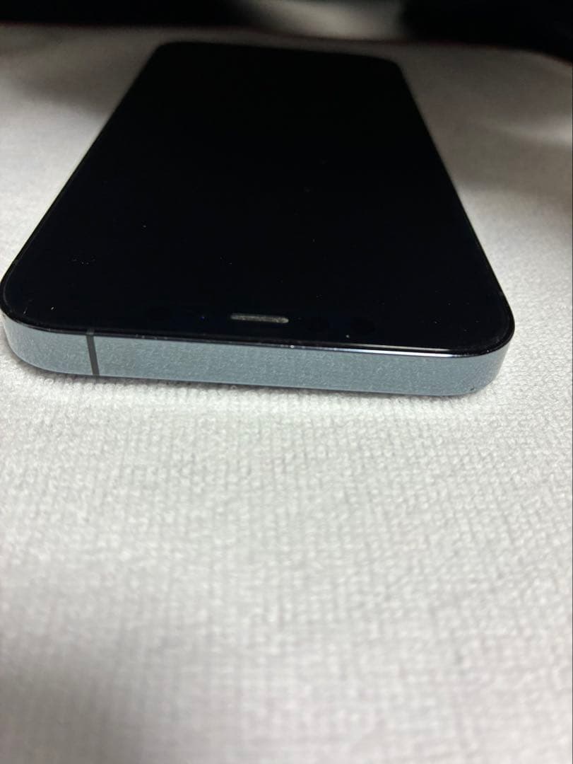 パシフィックブルー 美品】iPhone 12pro 256GB おまけ付き箱無し