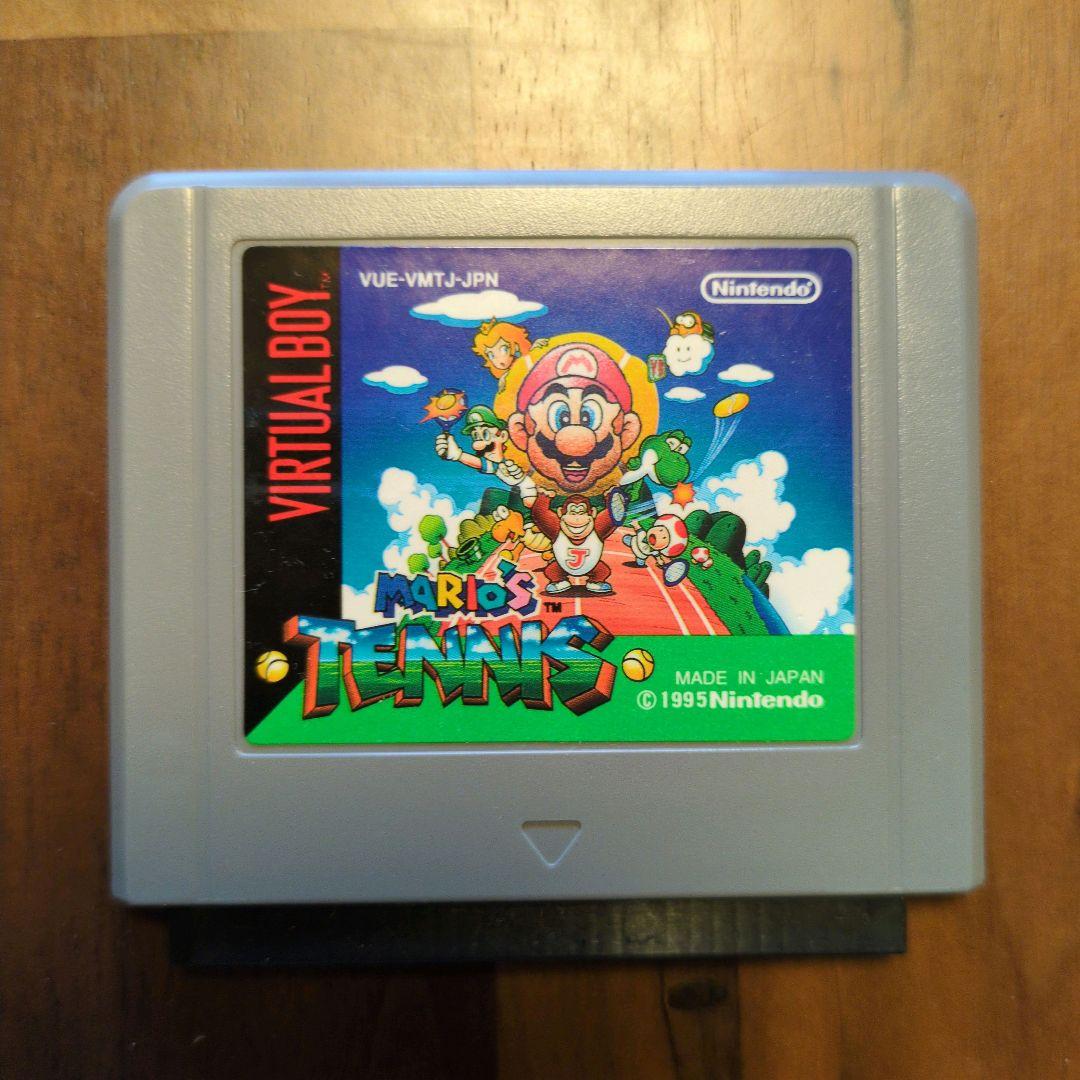【動作確認済】バーチャルボーイ VUE-S-RA 箱・説明書付 マリオテニス付属