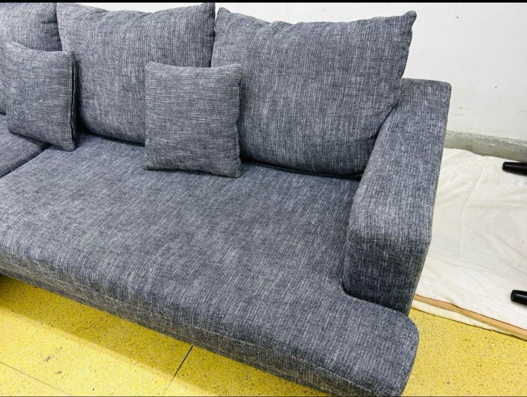 LOWYA カウチソファ グレー　超美品!！　今週日曜まで直接引き取りのみ！！