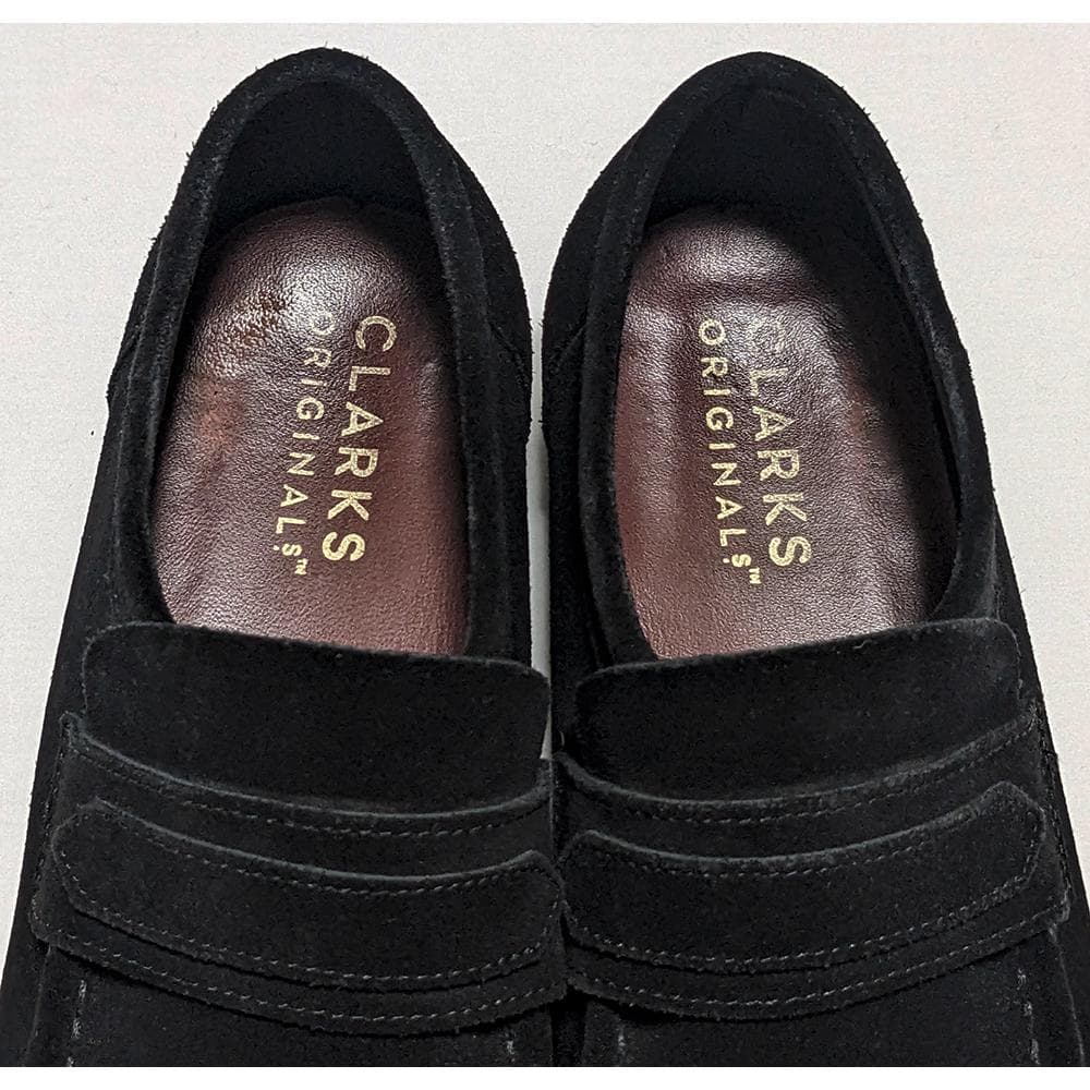 Clarks ワラビーローファー UK7.5 美品 定26,400円 スウェード