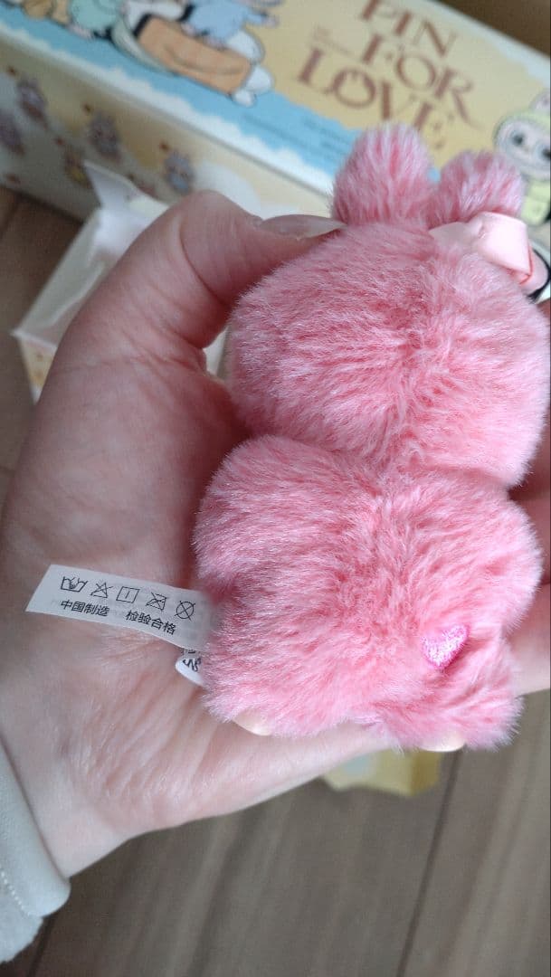 マ*サ様 LABUBU☆イニシャルラブブ☆シークレット - 色: ピンク