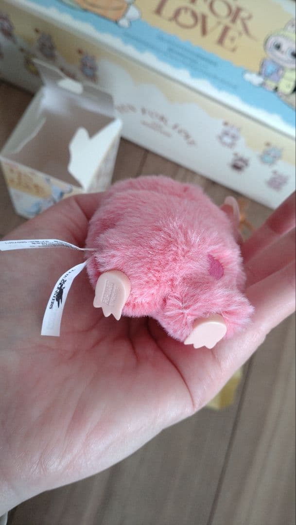 マ*サ様 LABUBU☆イニシャルラブブ☆シークレット - 色: ピンク